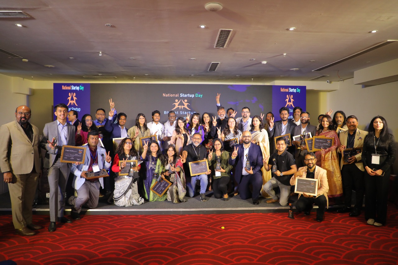 Winners of the International Brand Equity Bharat Startup Awards in 2023 ...